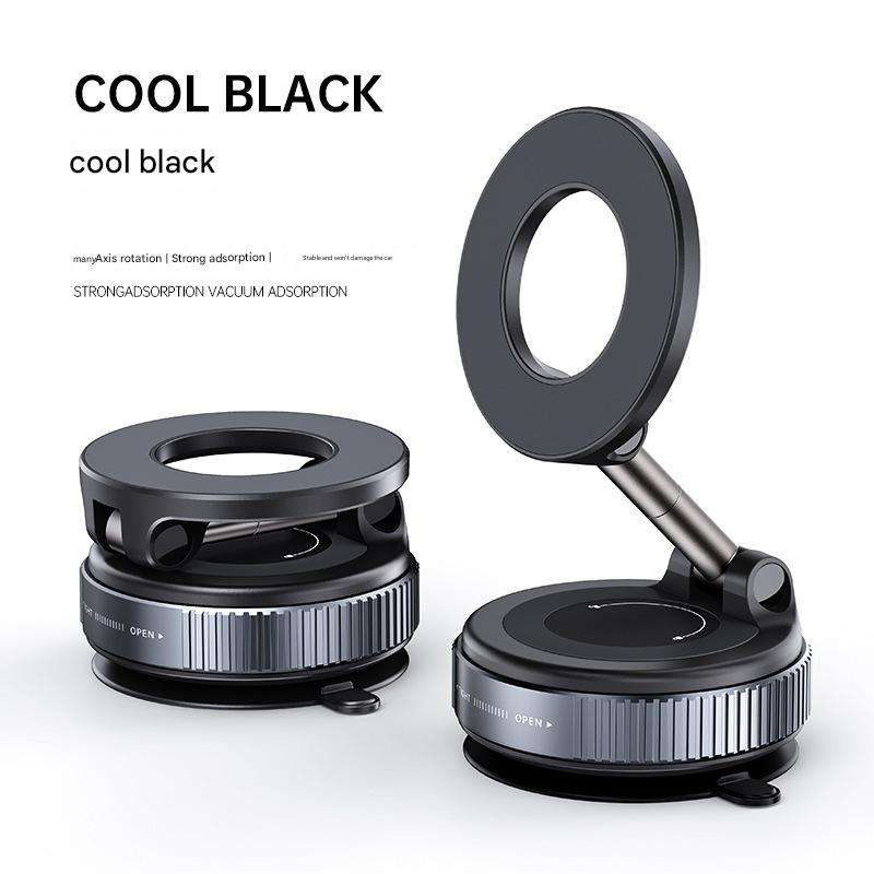 360° Rotating Magnetic Car Phone Holder – Vacuum Suction Mount