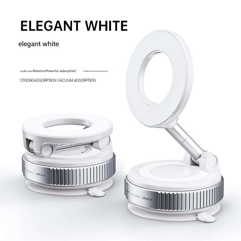 360° Rotating Magnetic Car Phone Holder – Vacuum Suction Mount