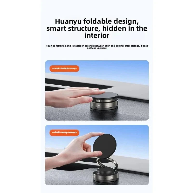 Magnetic Phone Holder for car, 360° Rotatable, Foldable & Adjustable Magnetic Car Mount, , Compatible with iPhone & Other Phones(Shipping US only)